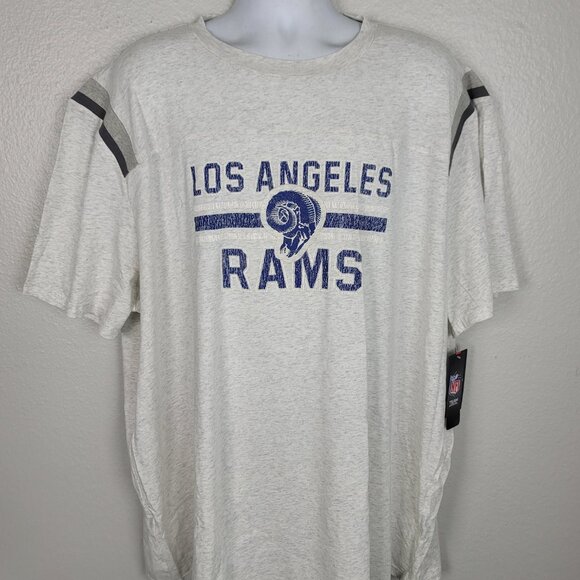 Los Angeles Rams NFL Football Fanatics Vintage  Rams Logo Shirt Mens 5X New - Picture 2 of 11